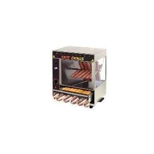 Star Manufacturing 175SBA   Hot Dog Broiler w/Bun Warmer, Spike Type 