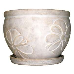  New England Pottery Botanical Ceramic Bowls
