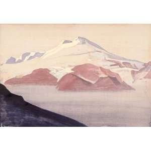   Nicholas Roerich   24 x 16 inches   Elbrus, Caucasus