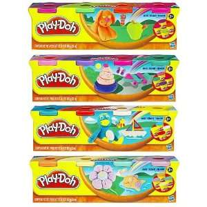  Play Doh Classic 4 Pack Set Toys & Games