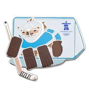   Winter Olympics Ice Hockey Quatchi Collectible Pin