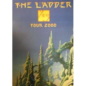  Rock Posters Yes   Ladder Tour 2000   86x61cm
