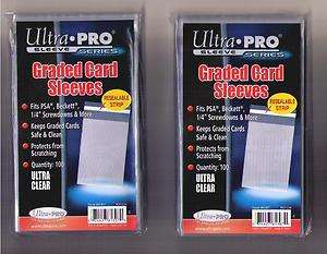   Pro Resealable Graded Card Sleeves 500 count lot Brand New  