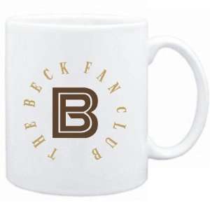  Mug White  The Beck fan club  Male Names Sports 