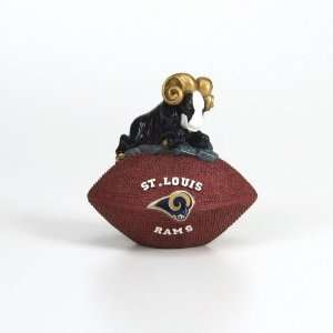  BSS   St. Louis Rams NFL Resin Football Paperweight (4.5 