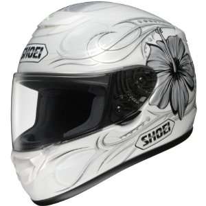  Shoei White/Black/Silver Goddess Qwest Helmet 0115 3406 05 