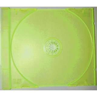  100 Frosted Fluorescent Yellow Colored Replacement CD 