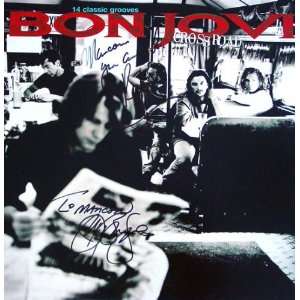  BON JOVI Autographed Signed LP Album 