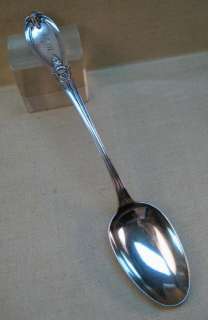 HEBBARD WHITING COIN SILVER GRECIAN PLATTER SPOON  
