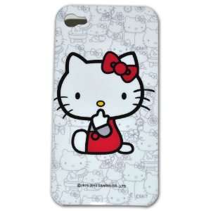  Hello Kitty Hard Case for Apple Iphone 4g Jc008e + Free 