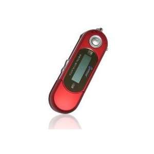   New MP1201 2GB  Player with FM Tuner RED   IMPMP1201FR Electronics