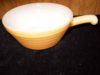 Anchor Hocking,Fire King,Peach Lustre,Chili/Soup Bowl  