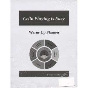  Cello Playing Is Easy Warm up Planner Musical Instruments