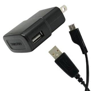 Samsung USB Home Travel Charger with Detachable Micro USB Cable for 