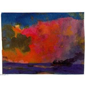  FRAMED oil paintings   Emil Nolde   24 x 18 inches   Sea 
