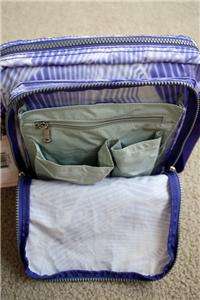 NWT Kipling Lancelot Shoulder / Travel Bag Spectro Blue  