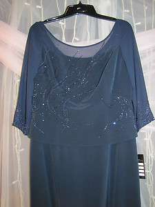 Special occasion or Mother of the bride dress Navy size 10  