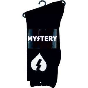  Mystery Heart Crew Socks [Black]   Single Pair