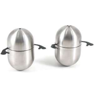   Steel Humpty Dumpty Salt and Pepper Shaker Set