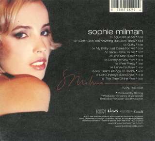 Sophie Milman   CD 803057002924  