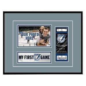 Tampa Bay Lightning My First Game Ticket Frame  Sports 