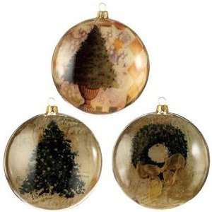  Wintergarden Disk Ornaments