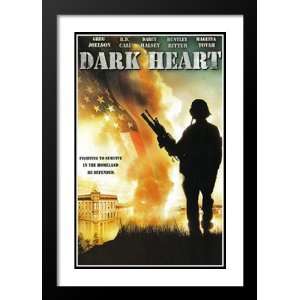 Dark Heart 32x45 Framed and Double Matted Movie Poster   Style A 