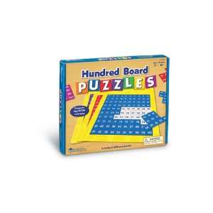  6 Pack LEARNING RESOURCES HUNDRED BOARD PUZZLES 