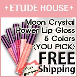 Etude House] EtudeHouse Moon Crystal Power Lip Gloss 5 colors  