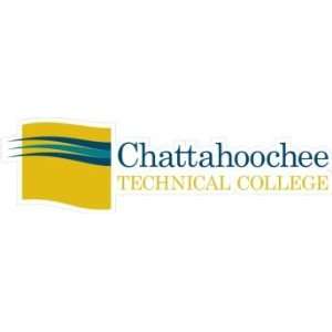 DECAL B CHATTAHOOCHEE OVER TECHNICAL COLLEGE WITH LOGO ON LEFT   10.3 