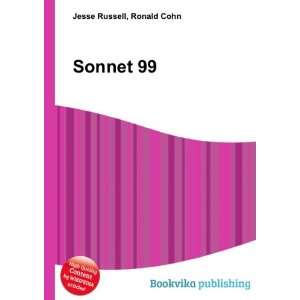  Sonnet 99 Ronald Cohn Jesse Russell Books