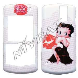  BETTY BOOP KISS design for Blackberry Pearl 8100 snap on 