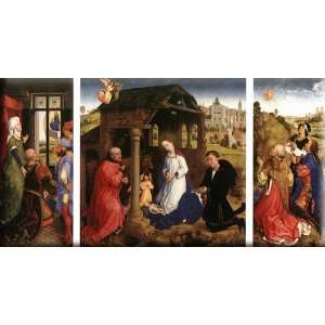   30x15 Streched Canvas Art by Weyden, Rogier van der