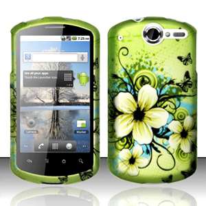 Hard SnapOn Phone Cover Case FOR Huawei IMPULSE 4G U8800 Hawaii Flower 