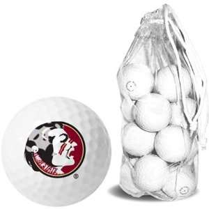   State Seminoles FSU NCAA Clear Pack 15 Golf Balls