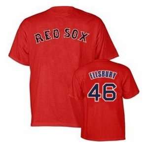 Jacob Ellsbury Red Sox Youth MLB Red Player T Shirt  