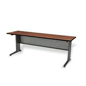   Fusion Training Table 60 x 24 Maple Top/Black Frame