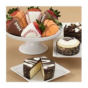 Cheesecake Trio & 6 Sports Berries  Grocery & Gourmet Food