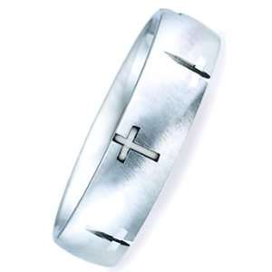 Brushed Satin Finish Wedding Band Ring in 6.00 Millimeters in Platinum 