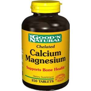  Good N Natural   Chelated Calcium Magnesium   250 Tablets 