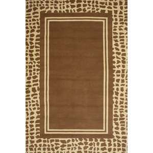   Mills Outdoor Rugs HRALB8 Alli Antique Brown  Large