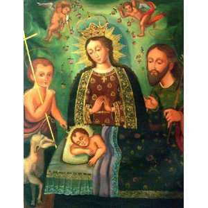  The Holy Family with Saint John