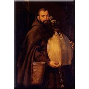   Felix Of Cantalice 11x16 Streched Canvas Art by Rubens, Peter Paul