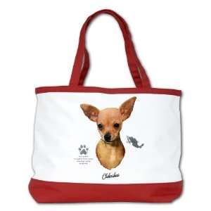 Shoulder Bag Purse (2 Sided) Red Chihuahua from Toy Group and Mexico