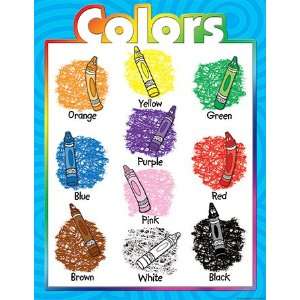  COLORS EARLY LEARNING CHART Toys & Games