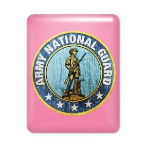  iPad Case Hot Pink Army National Guard Emblem Everything 