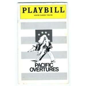  Playbill Pacific Overtures 1976 MAKO SoonTeck Oh 