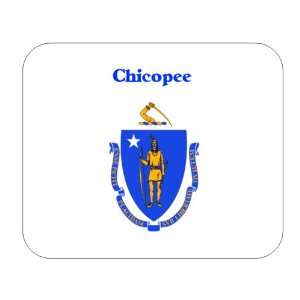  US State Flag   Chicopee, Massachusetts (MA) Mouse Pad 