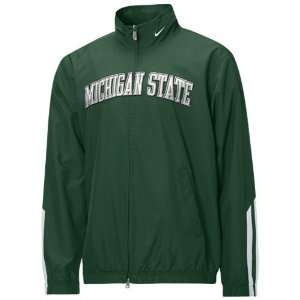  Nike Michigan State Spartans Green Senior Wind Jacket 