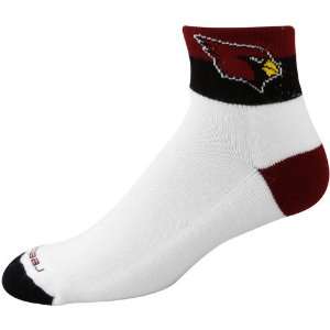  Reebok Arizona Cardinals Tri Color Quarter Socks Sports 